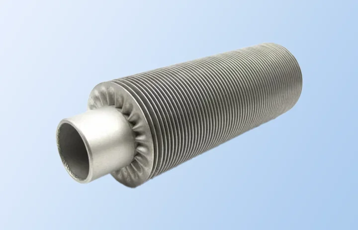 Aluminized Fin Tubes close-up